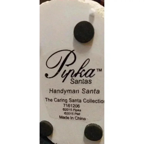 Handyman Santa, By Pipka Santas, The Caring Santas Collection, 2015 - Picture 8 of 9